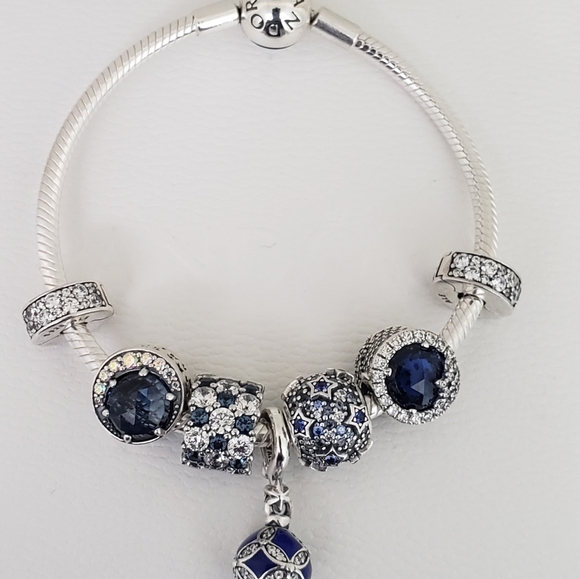 🎉Authentic Pandora 8pc BRACELET SET - Picture 3 of 13